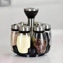 Door Condiments And Seasonings Kitchen Swivel Storage Salt Shaker
