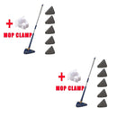 Adjustable 110cm cleaning mop New Triangle mop 360 Swivel expandable bath tile floor wall deep cleaning mop for convenience
