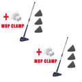 Adjustable 110cm cleaning mop New Triangle mop 360 Swivel expandable bath tile floor wall deep cleaning mop for convenience